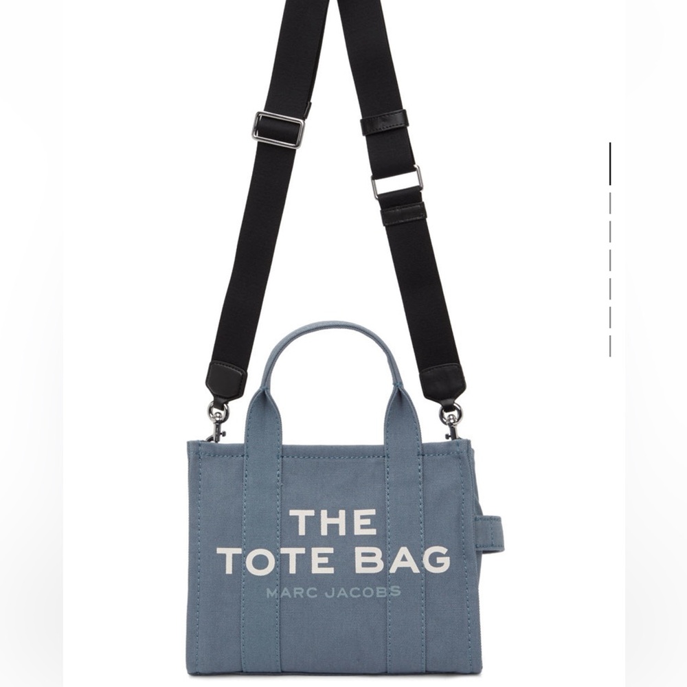 MARC JACOBS Blue 'The Mini Traveler' Tote